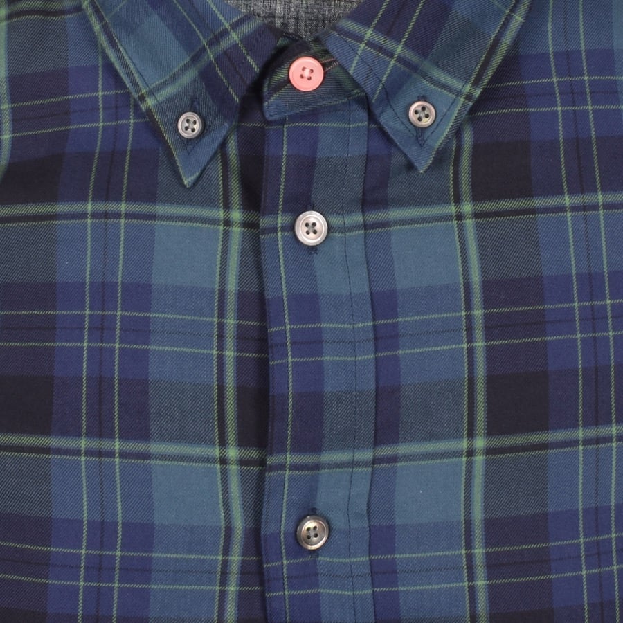 Alternative Image for ProductPS By Paul Smith Long Sleeved Check Shirt Green3